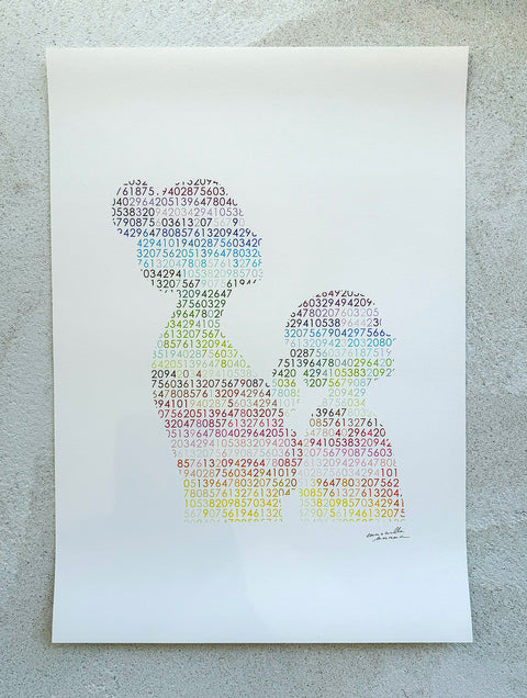 100 colors – HUMAN COLORS no.01「存在的节奏」