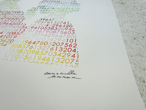 100 colors – HUMAN COLORS no.01「存在的节奏」