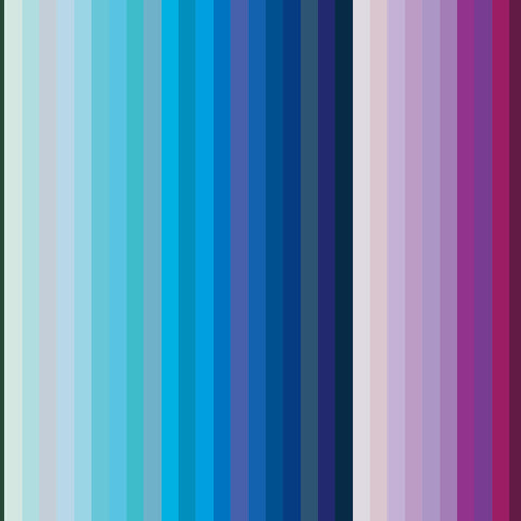 100 colors – SPECTRUM no.01 “Flow of 100 colors”